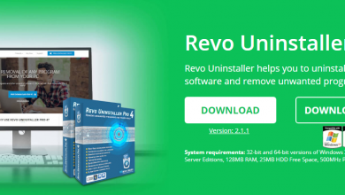 برنامج Revo Uninstaller FREEWARE